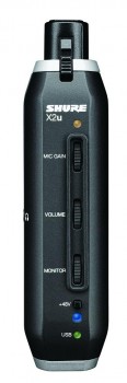 Shure stellt neues X2u XLR-auf-USB Interface vor