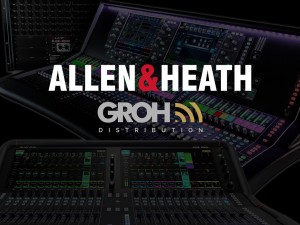 Allen & Heath neu im Vertrieb von Groh Distribution