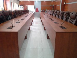 Beyerdynamic-Konferenzsystem in nigerianischem Regierungsgebäude installiert