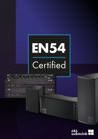 D&B bietet EN-54-zertifizierte Audiolösungen an