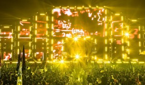 Nearly 850 Elation LED lights for newly designed EDC Vegas Circuit Grounds Stage