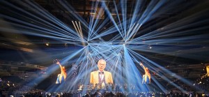 OSA provides Ayrton lighting, GrandMA3 consoles and MDG TheOne atmospheric generators to Andrea Bocelli’s North American Tour