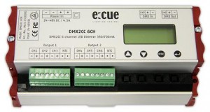 e:cue lighting control präsentiert DMX2CC - High Power LED Dimmers