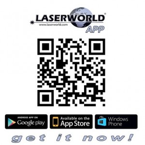 Neue Laserworld-App verfügbar