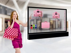 Eyevis stellt transparentes OLED-Display mit Touch-Technologie vor