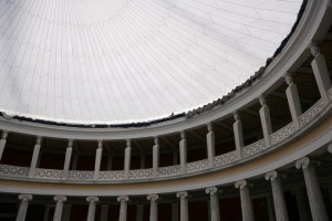 Schirmüberdachung im Zappeion Athen