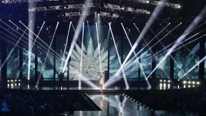 Miss South Africa show illuminated by Robe