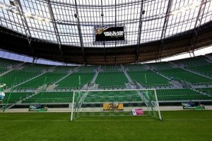 Mitsubishi Electric installierte modernes Großbild-Videosystem in Polens neuem Wroclaw Stadion