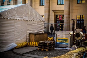 Niemeier Event Tools für Silvesterparty am Brandenburger Tor im Einsatz