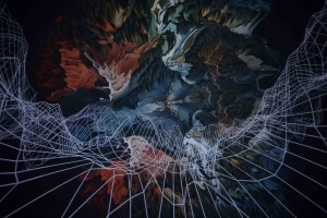 Immersive fulldome show “Sensitive Abstraction” created with Smode