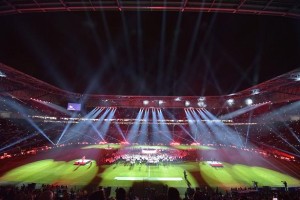 Robe moving lights for stadium opening ceremony