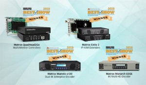 Matrox wins four Best of Show Awards at InfoComm 2019