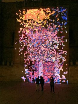 Christie-Projektoren hüllen Kloster in Salamanca in Bilder