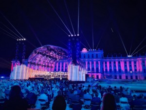Sommernachtskonzert der Wiener Philharmoniker mit über 250 GLP-Scheinwerfern