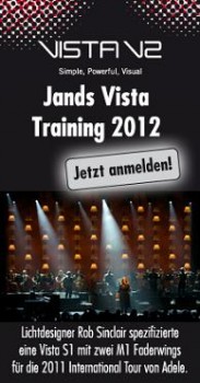 Jands Vista Training 2012 bei Cast