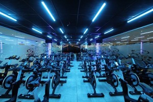 Astera AX1 Pixel Tubes installed at fitness studio in Coogee