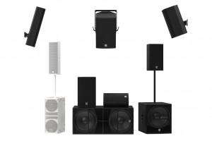 Neue BlacklineQ-Serie von Martin Audio umfasst Punktschallquellen, Subwoofer und erstmals Säulenlautsprecher für mobile und festinstallierte Anwendungen