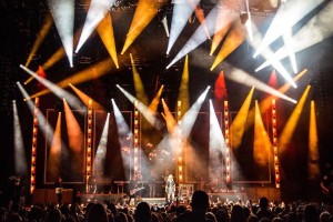 Miranda Lambert on tour with Robe fixtures