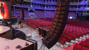 Auditiv fields Martin Audio’s WPC line array at Portugal’s Golden Globes