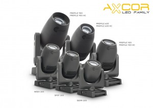 Claypaky adds Axcor Profile 600 and 400 to Axcor LED series