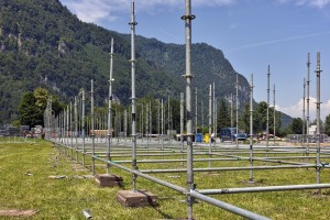 Nüssli gibt Startschuss zum Aufbau des Eidgenössischen Schwing- und Älplerfests 2025