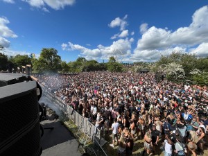 Audio Plus supplies XTA amplification for multiple Funktion-One systems at Mint Festival