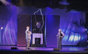 Robert John Baker lights “Addams Family” musical with Chauvet