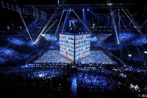 Opening Shows der EHF Champions League mit Elements Entertainment