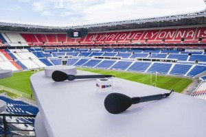 Kommunikations-Infrastruktur von Riedel in neuem Stadion von Olympique Lyon