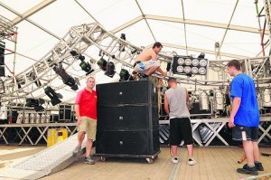 Electro-Voice im Einsatz beim "Jazz an der Donau"