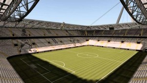 Neues Juventus-Stadion in der Turiner Continassa