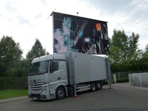 Erste LED-Truckinstallation