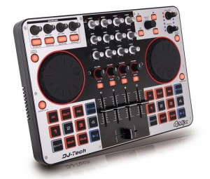 Neuer 4-Kanal-DJ-Controller von DJ-Tech