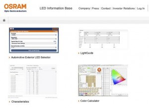 Online-Tool von Osram bietet LED-Kennlinien zum Herunterladen an