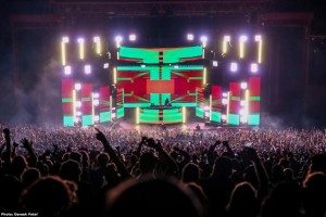 XL Video brings a glow to Red Rocks for Bassnectar