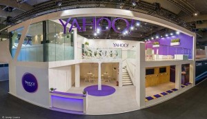 Dimah, Marbet und MRG inszenieren Yahoo-Messestand
