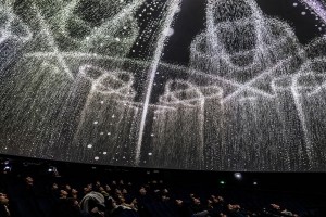 Immersive fulldome show “Sensitive Abstraction” created with Smode