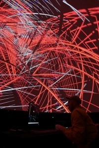 Immersive fulldome show “Sensitive Abstraction” created with Smode