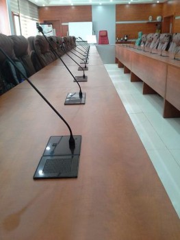 Beyerdynamic-Konferenzsystem in nigerianischem Regierungsgebäude installiert