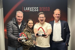 Chris Tall erhält Sold Out Award der Lanxess Arena