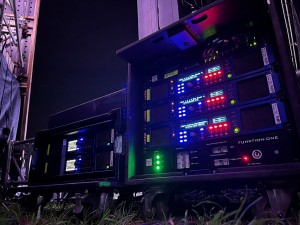 Audio Plus supplies XTA amplification for multiple Funktion-One systems at Mint Festival