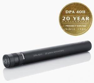 DPA 4011 Microphone Celebrates 20-year Anniversary