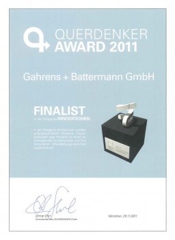 Gahrens + Battermann für Querdenker-Award nominiert