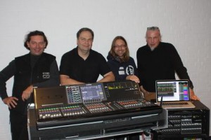 Scorpions on tour with Yamaha CL5s