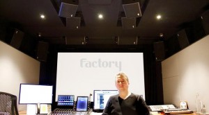 Alcons-Lautsprecher in Factory Studios installiert