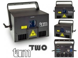Lasersystem Tarm Two garantiert 2,5 Watt nach Optik