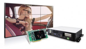 Matrox and IBASE debut 3x3 digital signage video wall system at RDSE