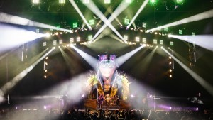 Squeek Lights and Ben Jarrett light Coheed and Cambria tour with Elation Paragon