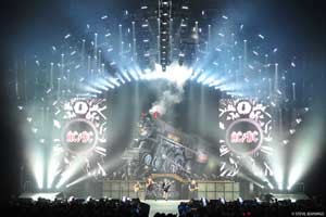 AC/DC Charged up with grandMA on its Black Ice Tour