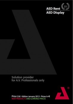 AED Rent veröffentlicht Dry Hire-Preisliste 2012
